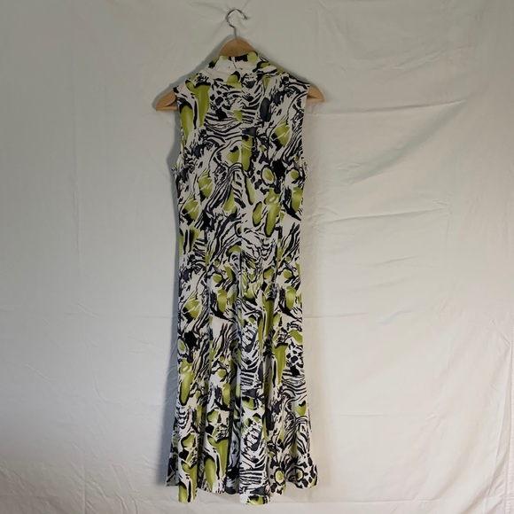 Green & Black Pattern Dress - Picture 5 of 5